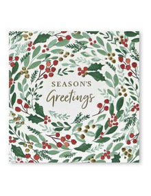 Christmas Boxed Cards - Holly Berry in Multi