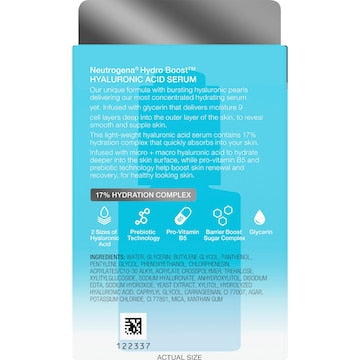 Neutrogena Hydro Boost Hyaluronic Acid Face Serum 30mL