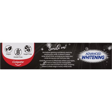 Colgate Advanced Whitening Toothpaste Charcoal 180g