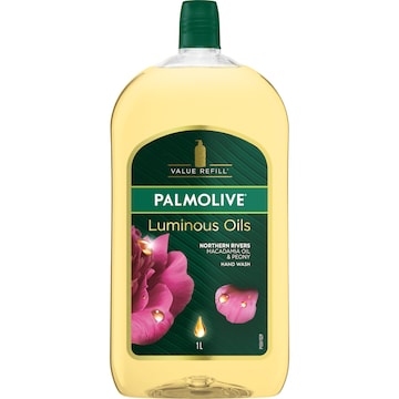 Palmolive Luminous Oils Hand Wash Refill Peony & Macadamia Oil 1L