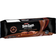 Arnotts Tim Tam Deluxe Decadent Triple Choc Biscuits 175g