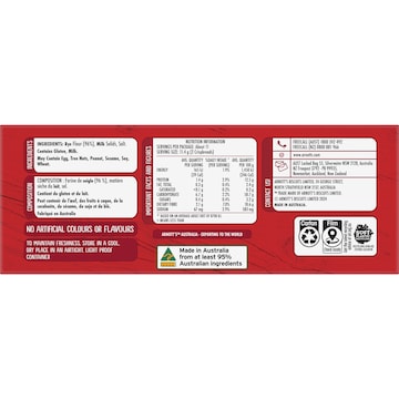 Arnott's Cruskits Rye Crispbreads 125g
