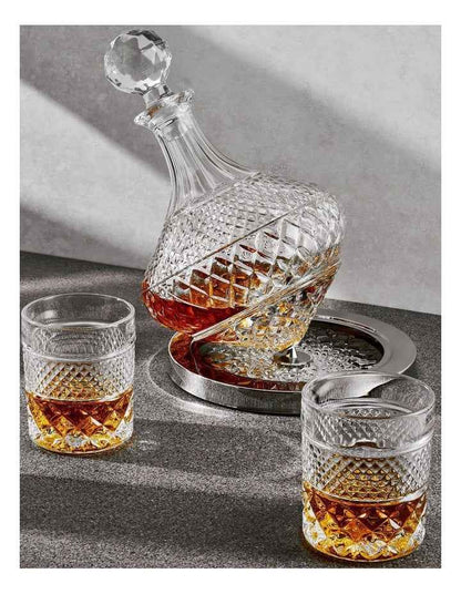 Speakeasy Spin Decanter 1.4L Gift Boxed