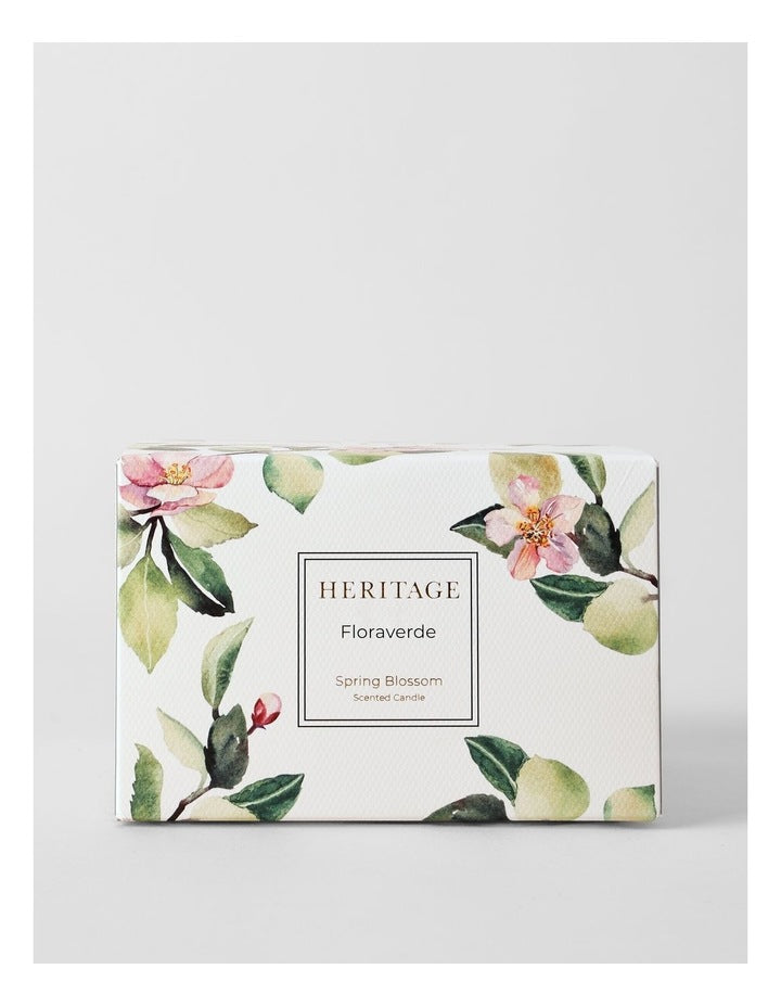 Floraverde Large Candle 400g in Spring Blossom