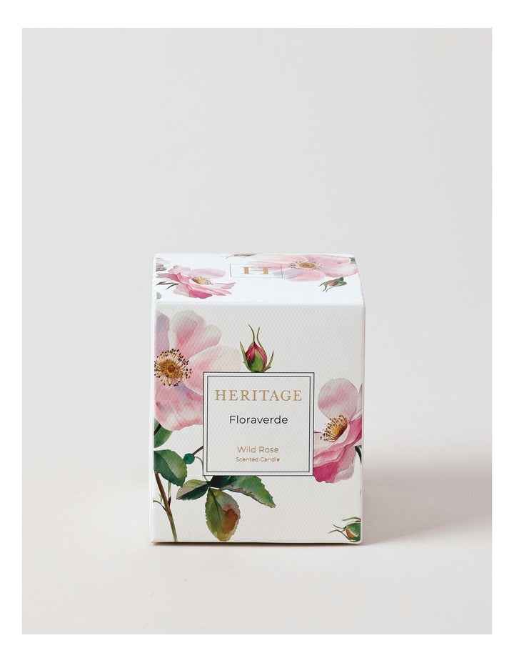 Floraverde Small Candle 160g in Wild Rose