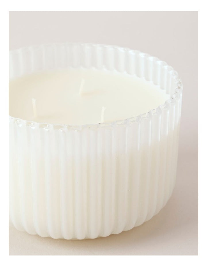 Floraverde Large Candle 400g in Wild Rose