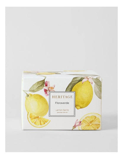 Floraverde Large Candle 400g in Lemon Spritz