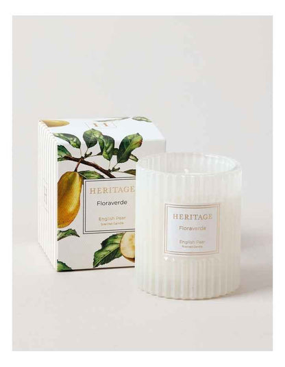 Floraverde Small Candle 160g in English Pear