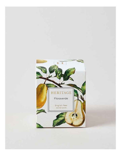 Floraverde Small Candle 160g in English Pear