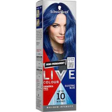 Schwarzkopf Live Electric Blue Semi Permanent Hair Dye each
