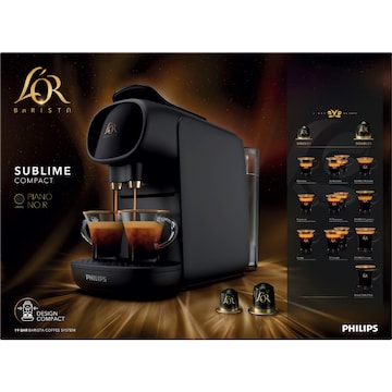 L'Or Sublime Coffee Pods Machine Black each