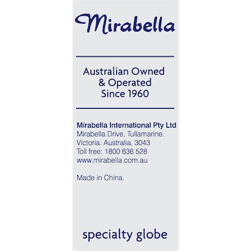 Mirabella Appliance Oven Clear Globe SES 15W 2 pack