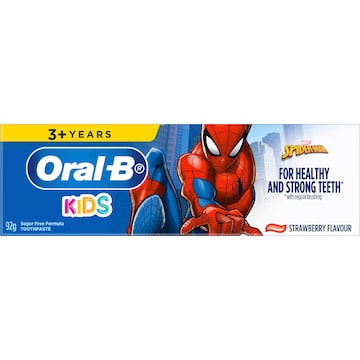 Oral-B Kids Clean Spiderman Toothpaste 3-6 Years 92g