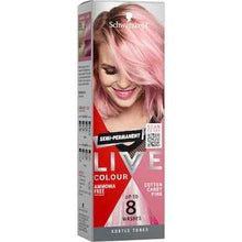 Schwarzkopf Live Cotton Candy Pink Semi Permanent Hair Dye each
