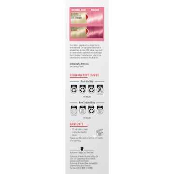 Schwarzkopf Live Cotton Candy Pink Semi Permanent Hair Dye each