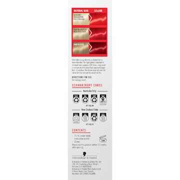 Schwarzkopf Live Pillar Box Red Semi Permanent Hair Dye each