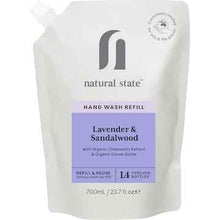 Natural State Lavender & Sandalwood Hand Wash Refill 700mL