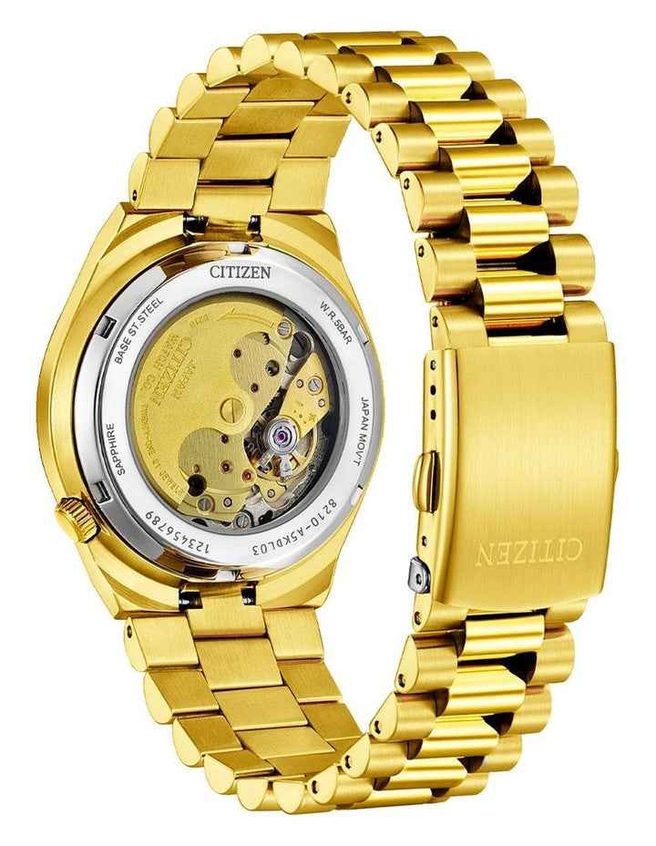 Automatic Tsuyosa Watch NJ0152-51X in Gold