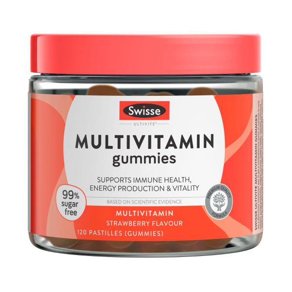 SWISSE ULTIVITE MULTIVITAMIN GUMMIES 120PACK