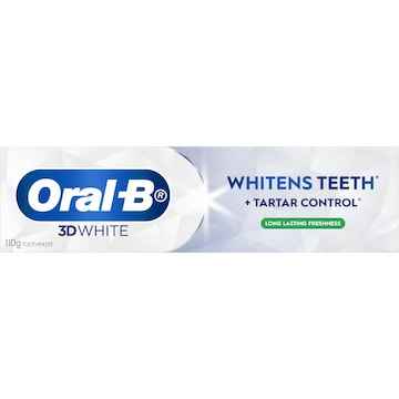 Oral-B 3D White Long Lasting Fresh Whitening Toothpaste 110g