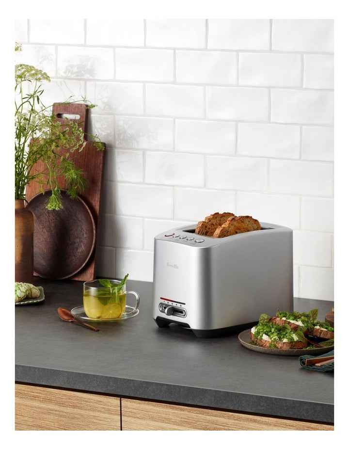 The Smart Toast 2 Slice Toaster BTA825BSS