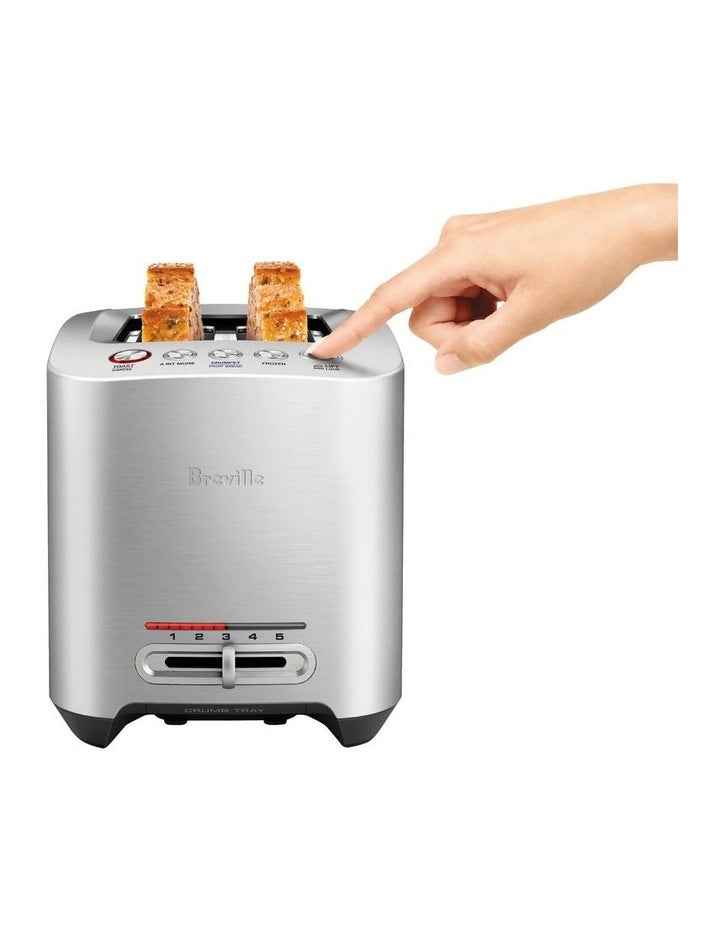 The Smart Toast 2 Slice Toaster BTA825BSS