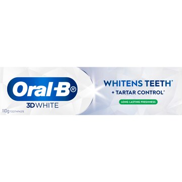 Oral-B 3D White Long Lasting Fresh Whitening Toothpaste 110g