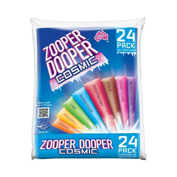 ZOOPER DOOPER 8 COSMIC FLAVOURS 24PK
