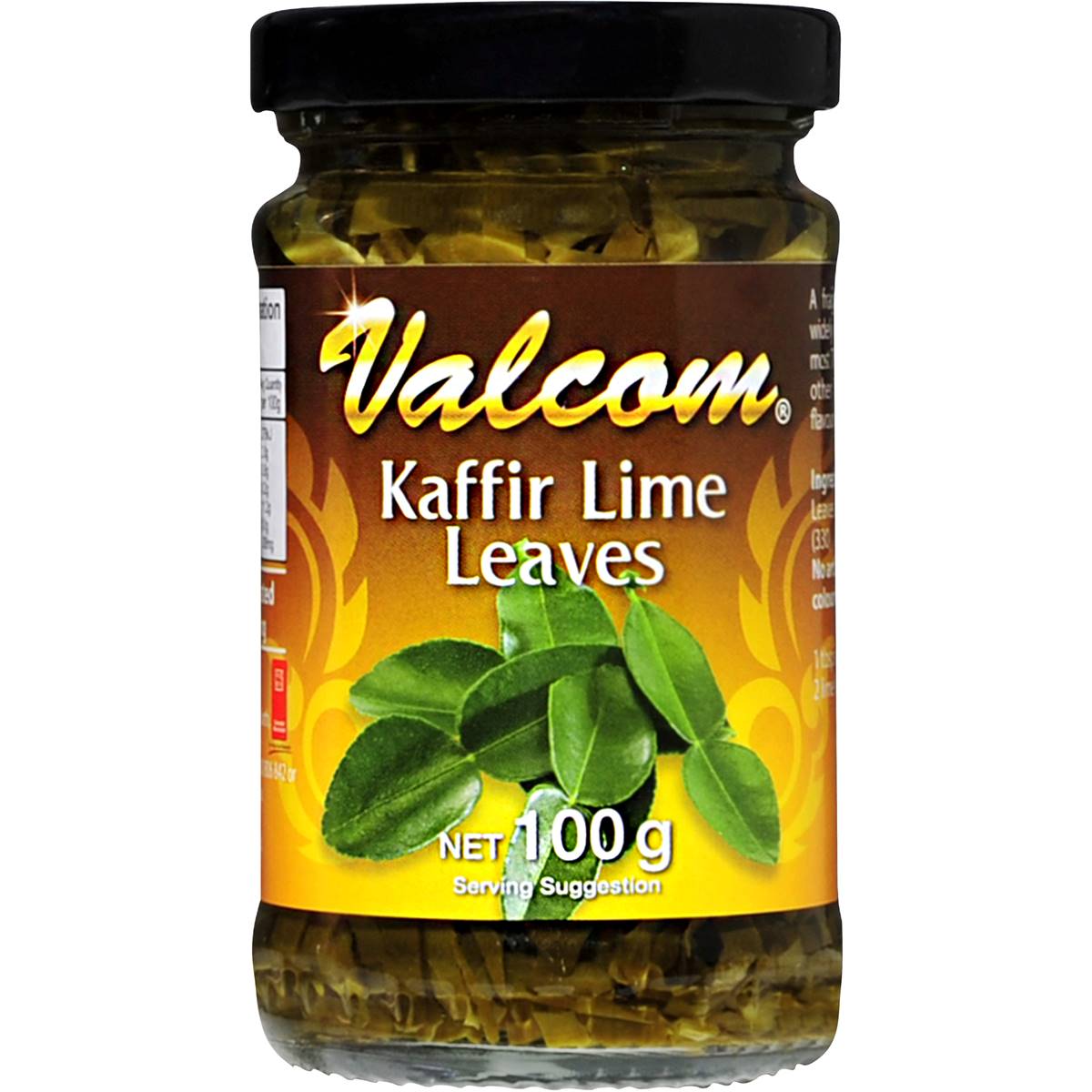 Valcom Ingredients Kaffir Lime Leaves 100g