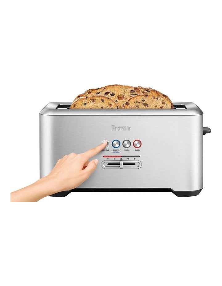The Lift And Look Pro 4 Slice Toaster BTA730BSS