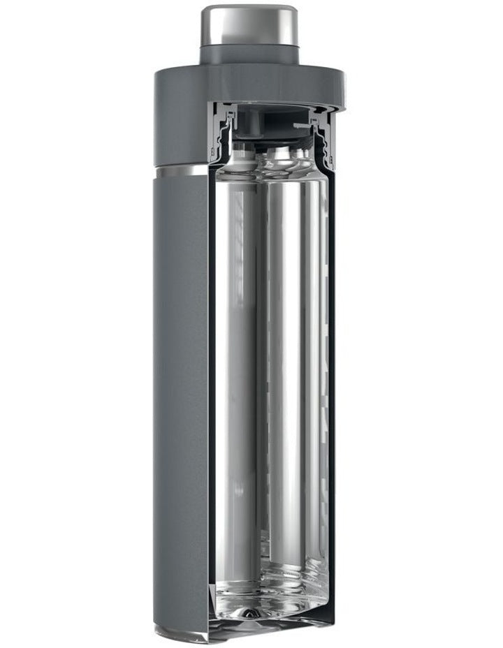 Thirsti Travel Bottle 530ml DW1801GYANZ in Charcoal Gray