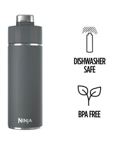Thirsti Travel Bottle 530ml DW1801GYANZ in Charcoal Gray