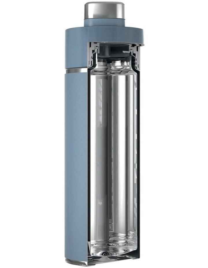 Thirsti Travel Bottle 530ml in Storm Blue DW1801BLANZ