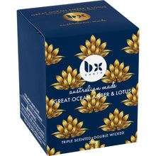 Bx Earth Great Ocean Amber & Lotus Triple Scented Double Wicked 300g