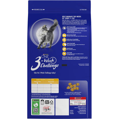 Purina One Mature Adult With Chicken 7+ Years Dry Cat Food 1.4kg