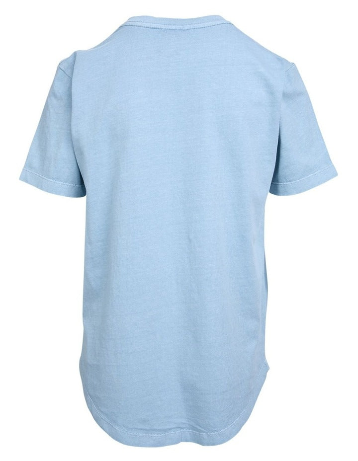 Essential Tee (8-16 Years) in Light Blue