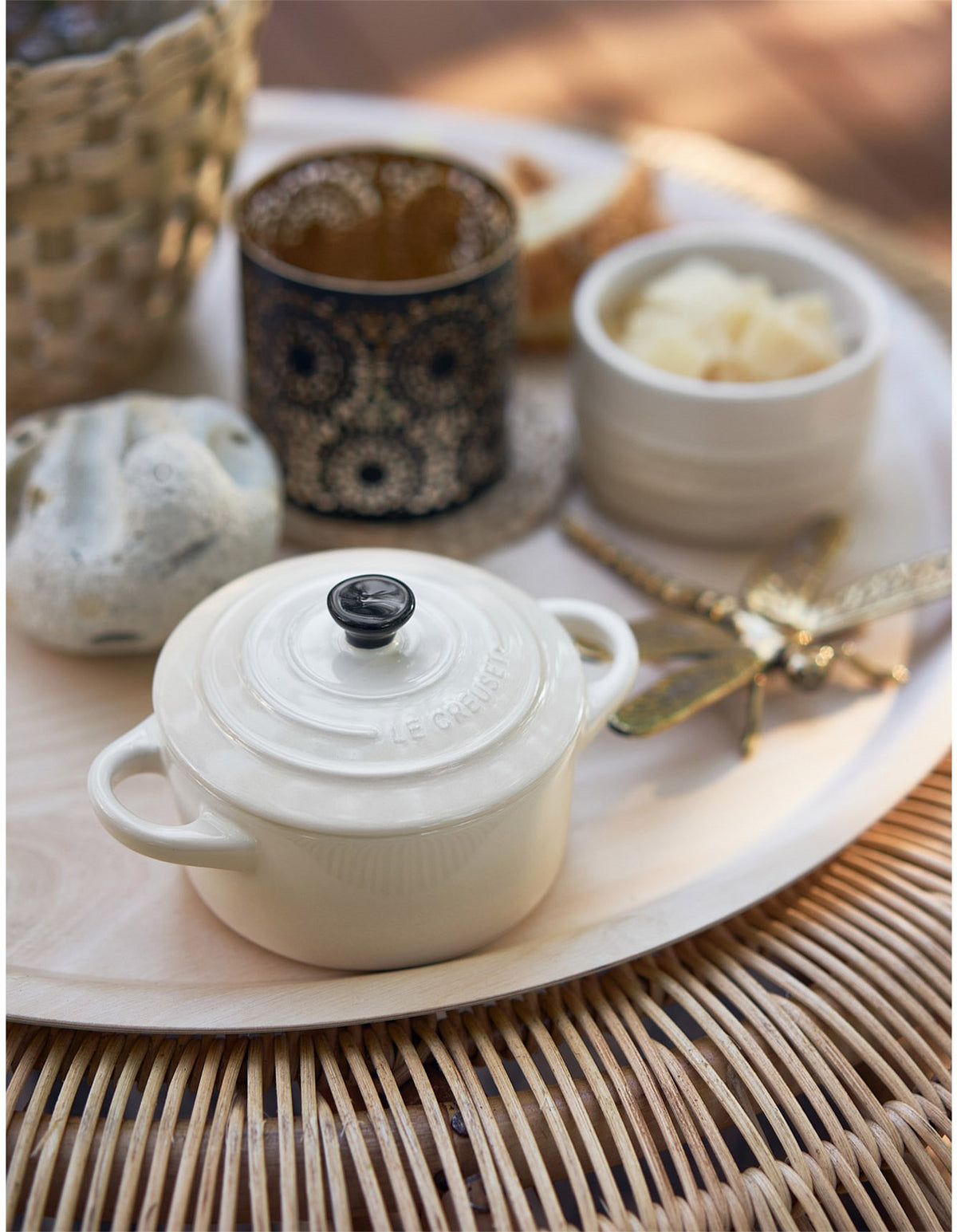 Mini Casserole Meringue Cream 9cm
