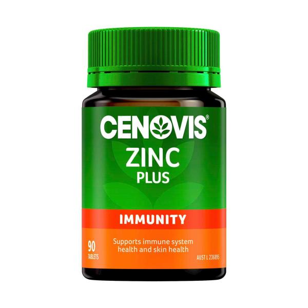 CENOVIS ZINC PLUS TABLETS 25MG 90PACK