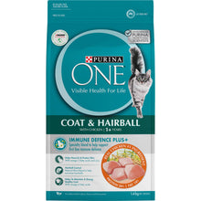 Purina One Coat & Hairball With Chicken 1+ Years 1.4kg