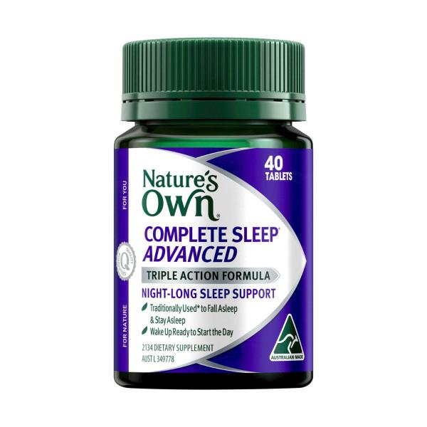 NATURE'S OWN COMPLETE SLEEP ADVANCED 40PACK