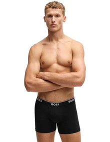 Stretch Cotton Boxer Briefs - 3 Pack