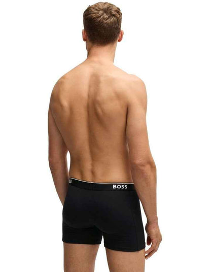 Stretch Cotton Boxer Briefs - 3 Pack