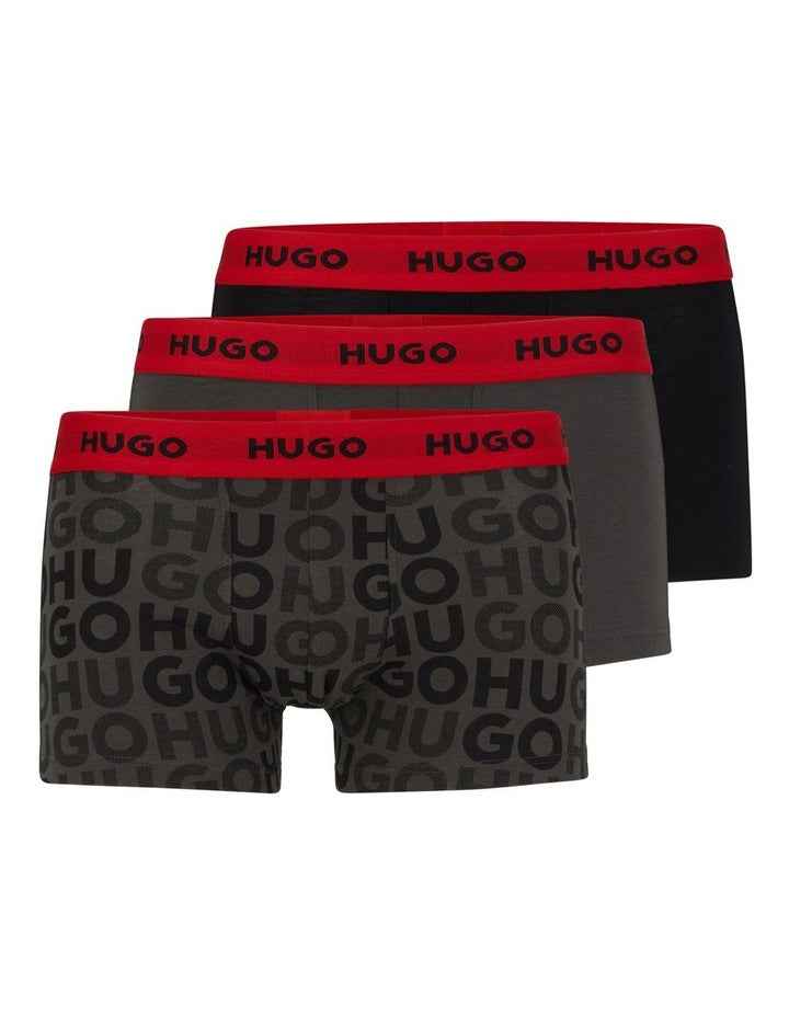 Cotton Stretch Trunks - 3 Pack