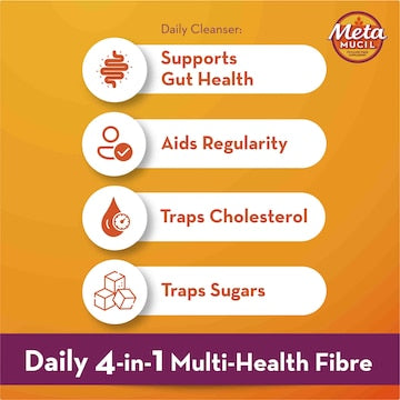 Metamucil Orange Granular Fibre Powder 48 Doses 528g