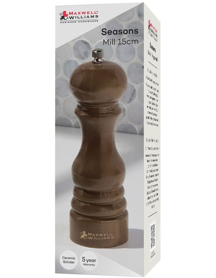 Seasons Mill 15cm Gift Boxed in Walnut
