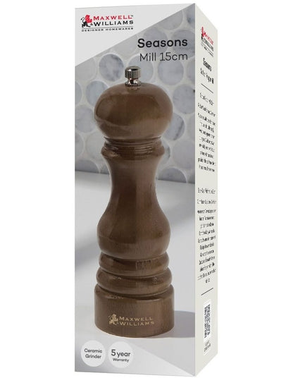 Seasons Mill 15cm Gift Boxed in Walnut