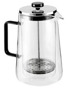 Blend Noir Double Wall Plunger 1L Gift Boxed in Clear