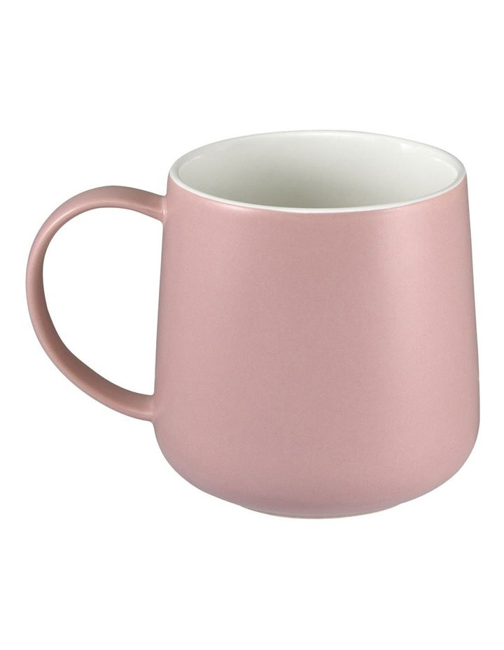 Cafe Life Mug 420ml in Rose