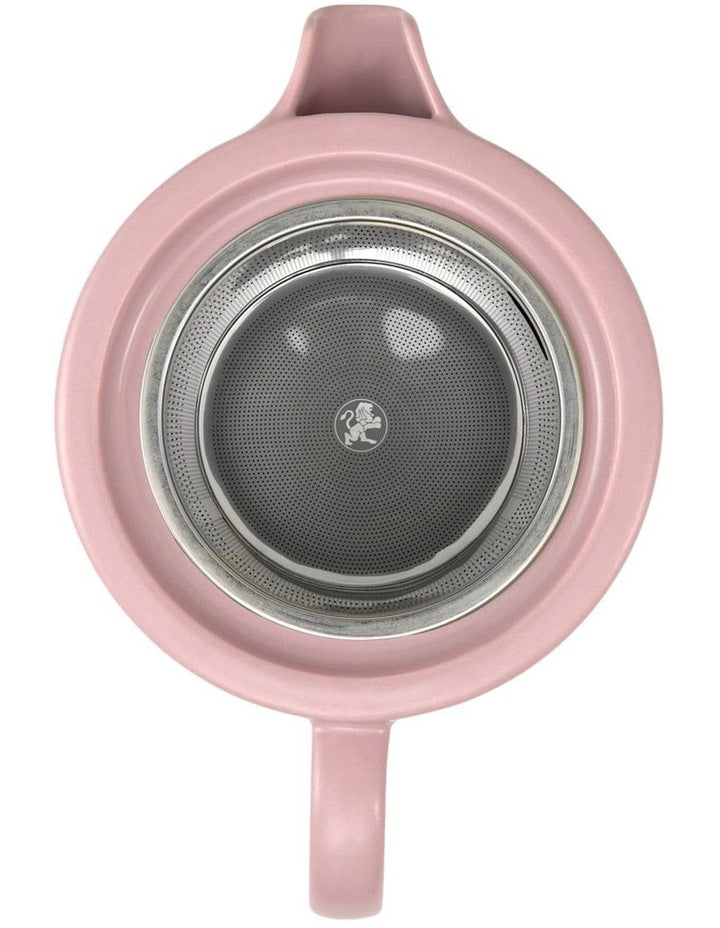 Cafe Life Teapot With Infuser 500ml Gift Boxed in Rose