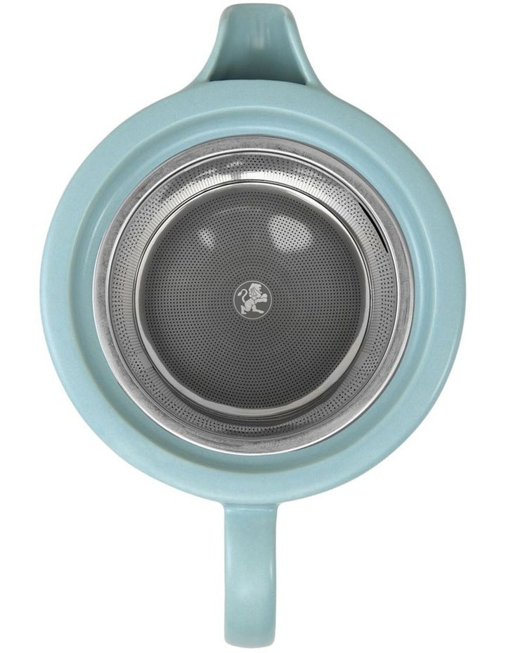 Cafe Life Teapot With Infuser 500ml Gift Boxed in Cloud